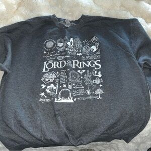 Gray Lord of the Rings unisex Sweater 2X